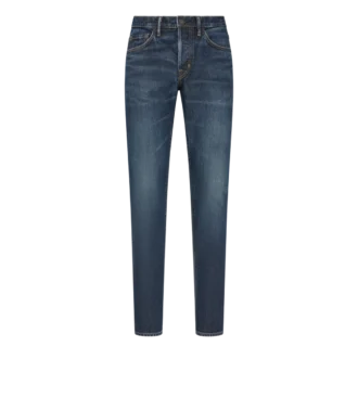 Vaqueros slim fit de sarga elástica