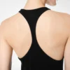 Vestido camiseta con logotipo TF bordado en tono