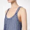 Vestido de cóctel de tirantes de seda con bordado de lentejuelas Vestido de cóctel de tirantes de seda con bordado de lentejuelas