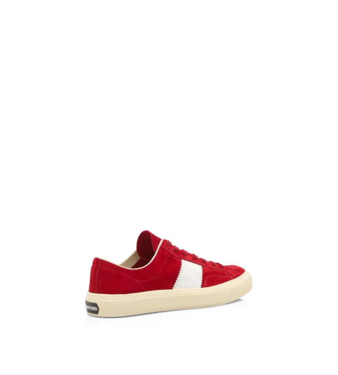 Zapatillas Cambridge de ante y cocodrilo estampado