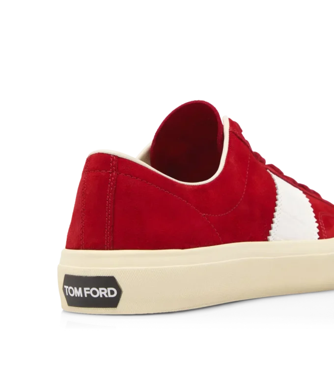 Zapatillas Cambridge de ante y cocodrilo estampado
