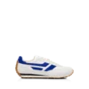 Zapatillas Mick de piel lisa y ante