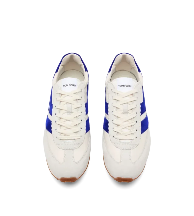 Zapatillas Mick de piel lisa y ante