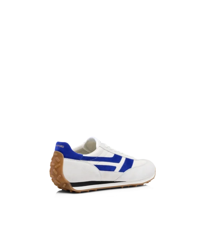 Zapatillas Mick de piel lisa y ante