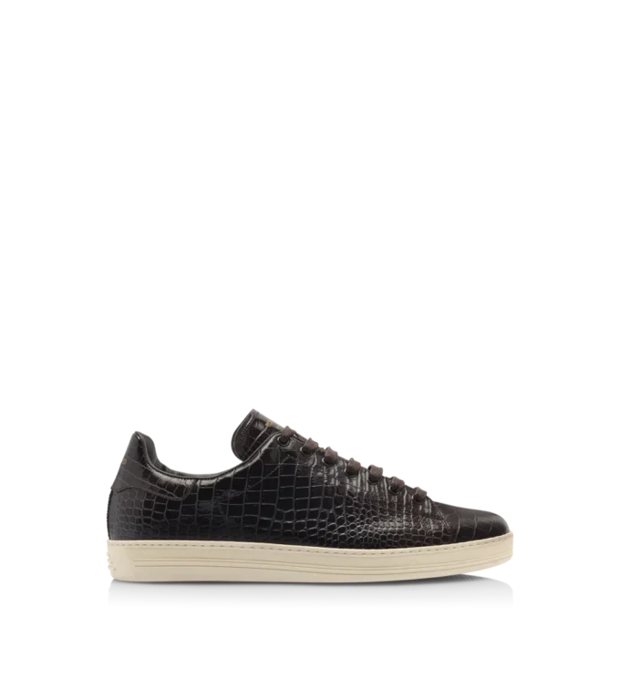 Zapatillas Warwick estampadas con efecto cocodrilo Zapatillas Warwick estampadas con efecto cocodrilo