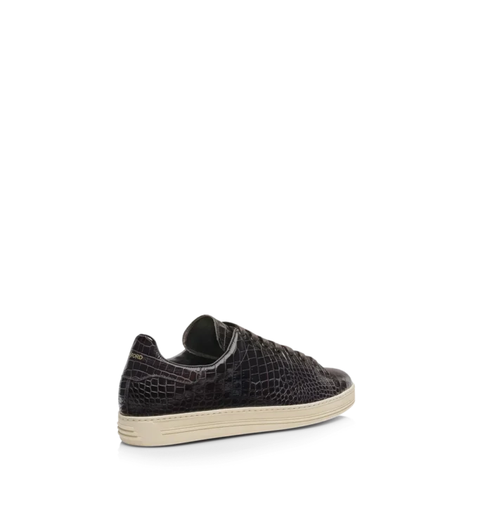 Zapatillas Warwick estampadas con efecto cocodrilo Zapatillas Warwick estampadas con efecto cocodrilo