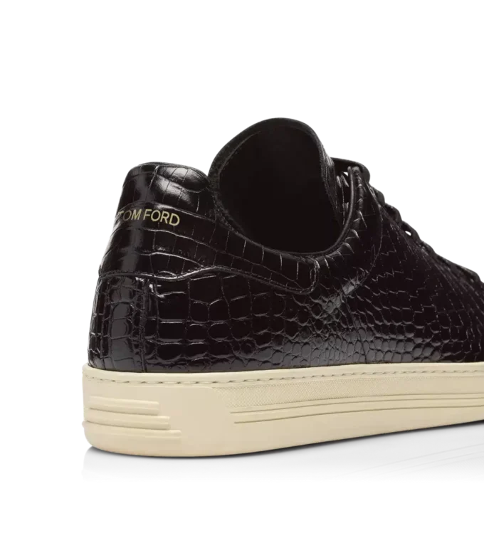 Zapatillas Warwick estampadas con efecto cocodrilo Zapatillas Warwick estampadas con efecto cocodrilo