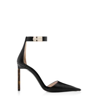 zapatos de saln con correa al tobillo y hebilla en t de piel granulada flexible 1 330x367 - Zapatos de sal&oacute;n con correa al tobillo y hebilla en T de piel granulada flexible