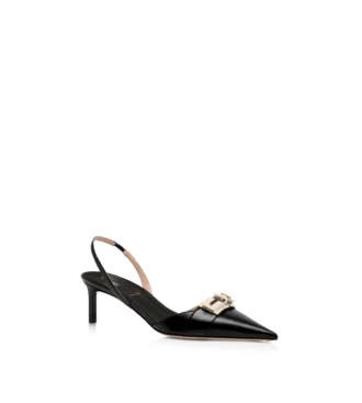 zapatos de saln con taln abierto y hebilla en t de piel brillante 2 330x367 - Zapatos de sal&oacute;n con tal&oacute;n abierto y hebilla en T de piel brillante