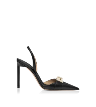 zapatos de saln con taln abierto y hebilla en t de piel granulada flexible 1 330x367 - Zapatos de sal&oacute;n con tal&oacute;n abierto y hebilla en T de piel granulada flexible