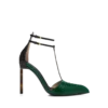 Zapatos de salón con tira en T estampados de pitón Zapatos de salón con tira en T estampados de pitón