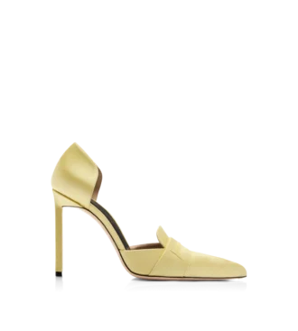 Zapatos de salón Eva D’Orsay de satén
