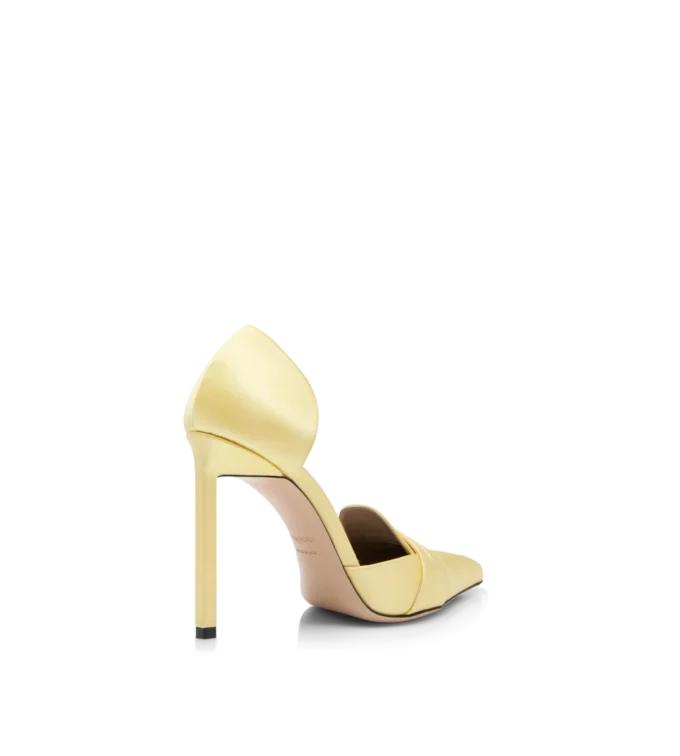 Zapatos de salón Eva D’Orsay de satén Zapatos de salón Eva D’Orsay de satén