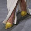 Zapatos de salón Eva D’Orsay de satén Zapatos de salón Eva D’Orsay de satén
