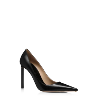 Zapatos de salón T de piel brillante