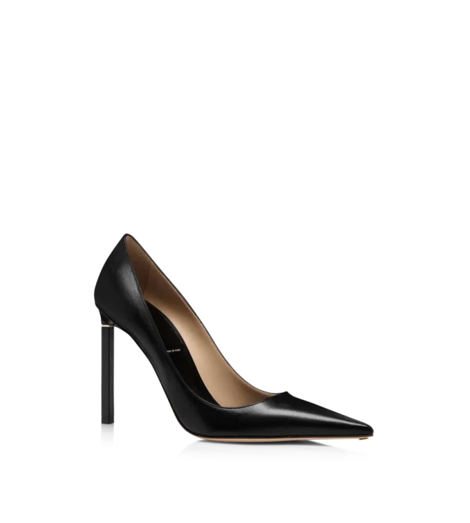 Zapatos de salón T de piel brillante Zapatos de salón T de piel brillante