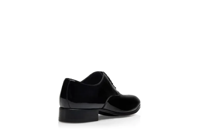 Zapatos de vestir con cordones Edgar de charol