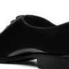 Zapatos de vestir Vincent con cordones y puntera entera de charol